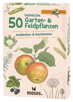 50 heimische Garten- & Feldpflanzen entdecken & bestimmen.