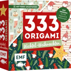 333 Origami – Wichtel-Weihnachten: Niedliche Papiere falten für die Weihnachtszeit.