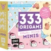333 Origami Minis - Kawaii-Friends: Dein dekorativer Wendeblock zum kreativen Falten & Notieren (Papier: 70 g/m², 9x9 cm).