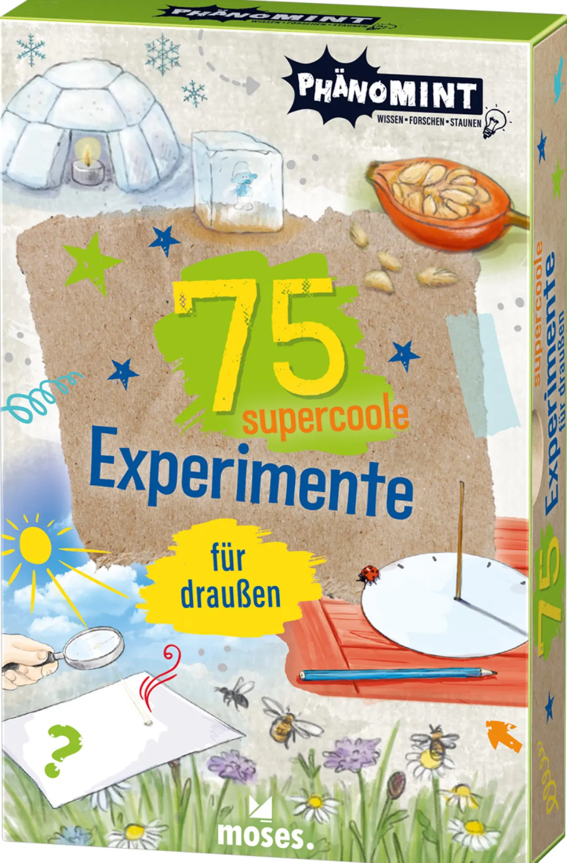 75 supercoole Experimente für draußen.