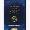 Achtsamkeit für den Krebs: 50 Astro-Kärtchen.