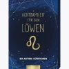 Achtsamkeit für den Löwen: 50 Astro-Kärtchen.