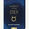 Achtsamkeit für den Stier: 50 Astro-Kärtchen.
