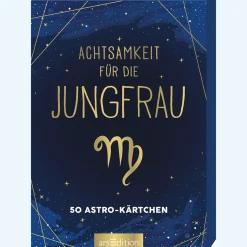 Achtsamkeit für die Jungfrau: 50 Astro-Kärtchen.