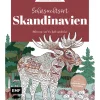 Ausmalparadies - Sehnsuchtsort Skandinavien: Ein entspannendes Ausmalbuch für Hygge-Momente und Inspiration | Kolorieren und die Welt entdecken: Mit Wissen zu Ländern und Kulturen.