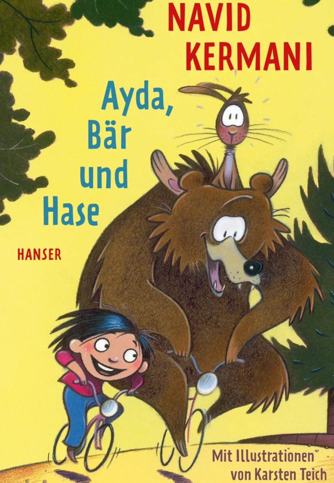 Ayda, Bär und Hase.
