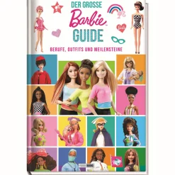 Barbie - Der große Barbie-Guide: Berufe, Outfits und Meilensteine.