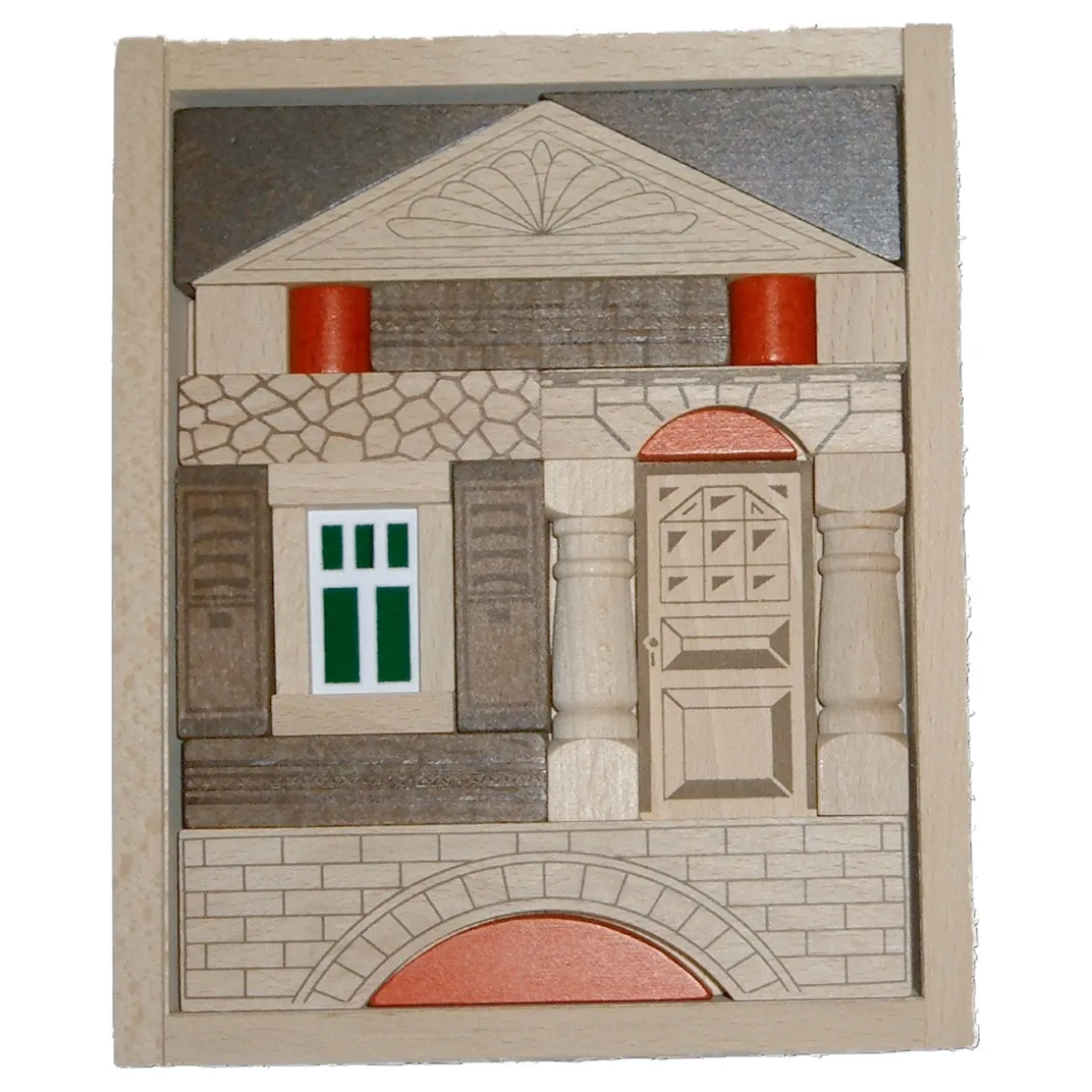 Baukasten »Antik«, 36 Teile.