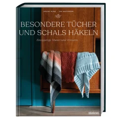 Besondere Tücher und Schals häkeln: Einzigartige Muster und Texturen. Häkelanleitungen und Häkelmuster für Lace, Dreieckstücher und Schals häkeln für Anfänger und Fortgeschrittene.