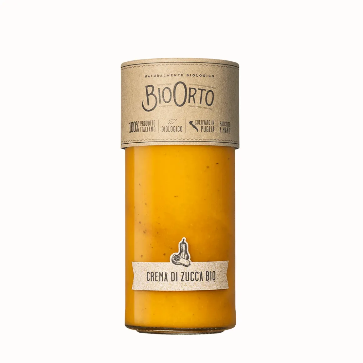 Bio-Kürbiscreme »Crema di zucca«.