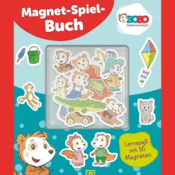 Bobo Siebenschläfer Magnet-Spiel-Buch: Kreativer Lernspaß mit 16 Magneten für Kinder ab 3 Jahren. Spielen, Lernen und Fördern!.