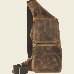Bodybag, antikbraun.
