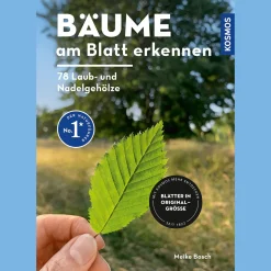 Bäume am Blatt erkennen. 78 Laub- und Nadelgehölze. Blätter in Originalgröße.