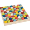 Buntes Sudoku aus Holz.
