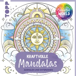Colorful World - Kraftvolle Mandalas: Ausmalen & entspannen.
