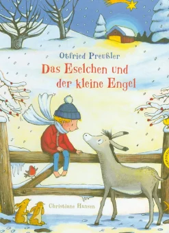 Das Eselchen und der kleine Engel.