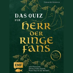 Das inoffizielle Quiz für Herr der Ringe-Fans: Teste dein Wissen mit 300 Fragen, Spielvorlagen, Fun-Facts und mehr! Mit Decoderfolie.