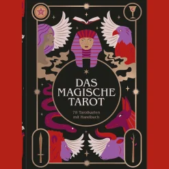 Das magische Tarot. 78 Tarotkarten mit Handbuch.