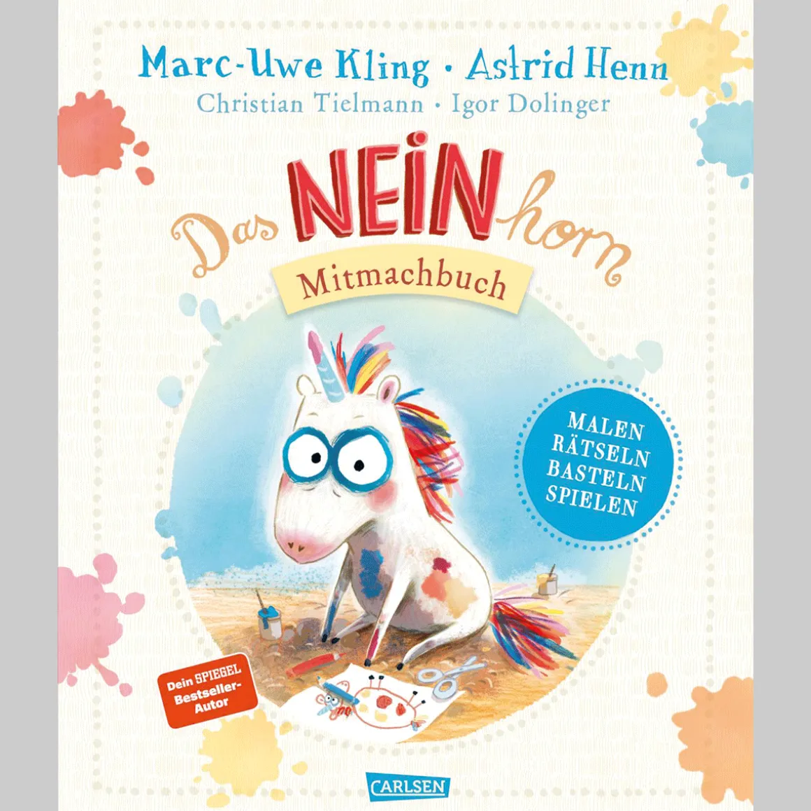 Das NEINhorn Mitmachbuch.