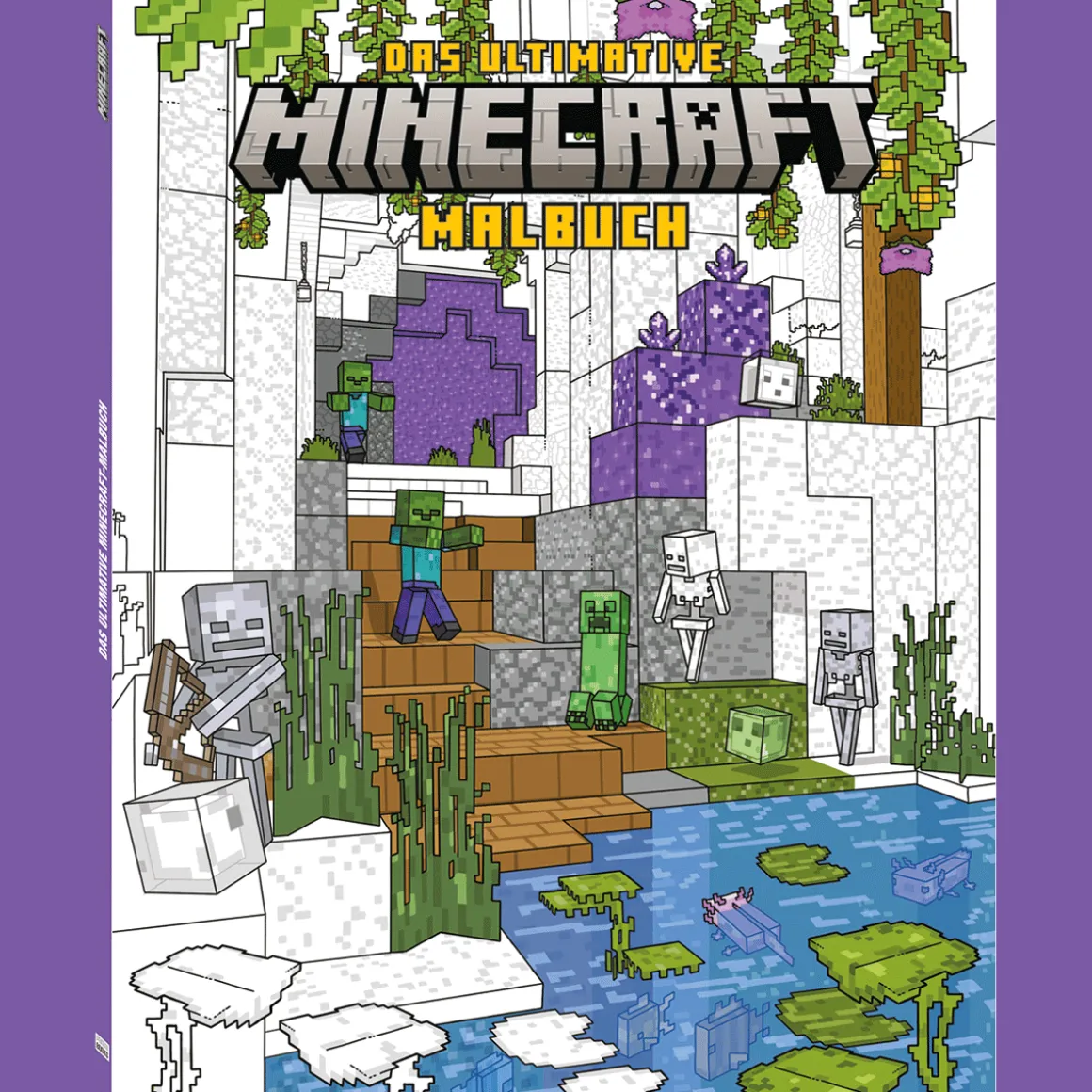 Das ultimative Minecraft-Malbuch.