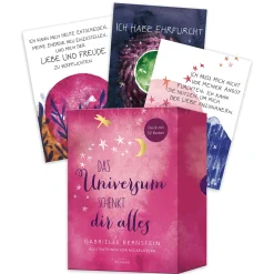 Das Universum schenkt dir alles Kartenset: Deck mit 52 Karten.