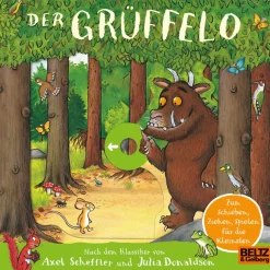 Der Grüffelo. Pappbilderbuch zum Ziehen, Schieben, Spielen für die Kleinsten.