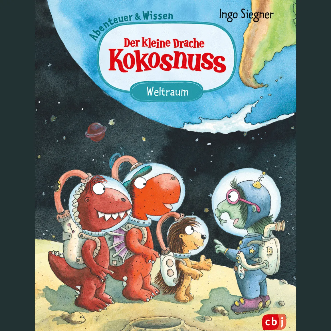 Der kleine Drache Kokosnuss. Weltraum.