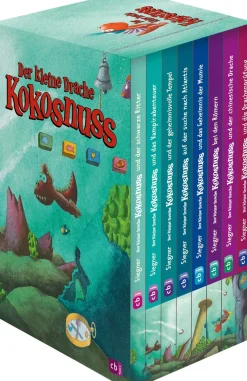 Der kleine Drache Kokosnuss. 8 Bände im Schuber.