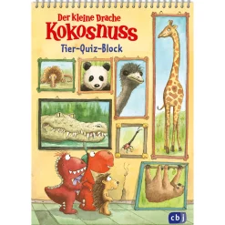 Der kleine Drache Kokosnuss. Quizblock Tiere.