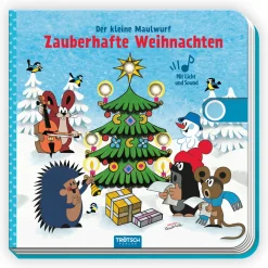 Der kleine Maulwurf. Zauberhafte Weihnachten. Soundbuch mit Licht.