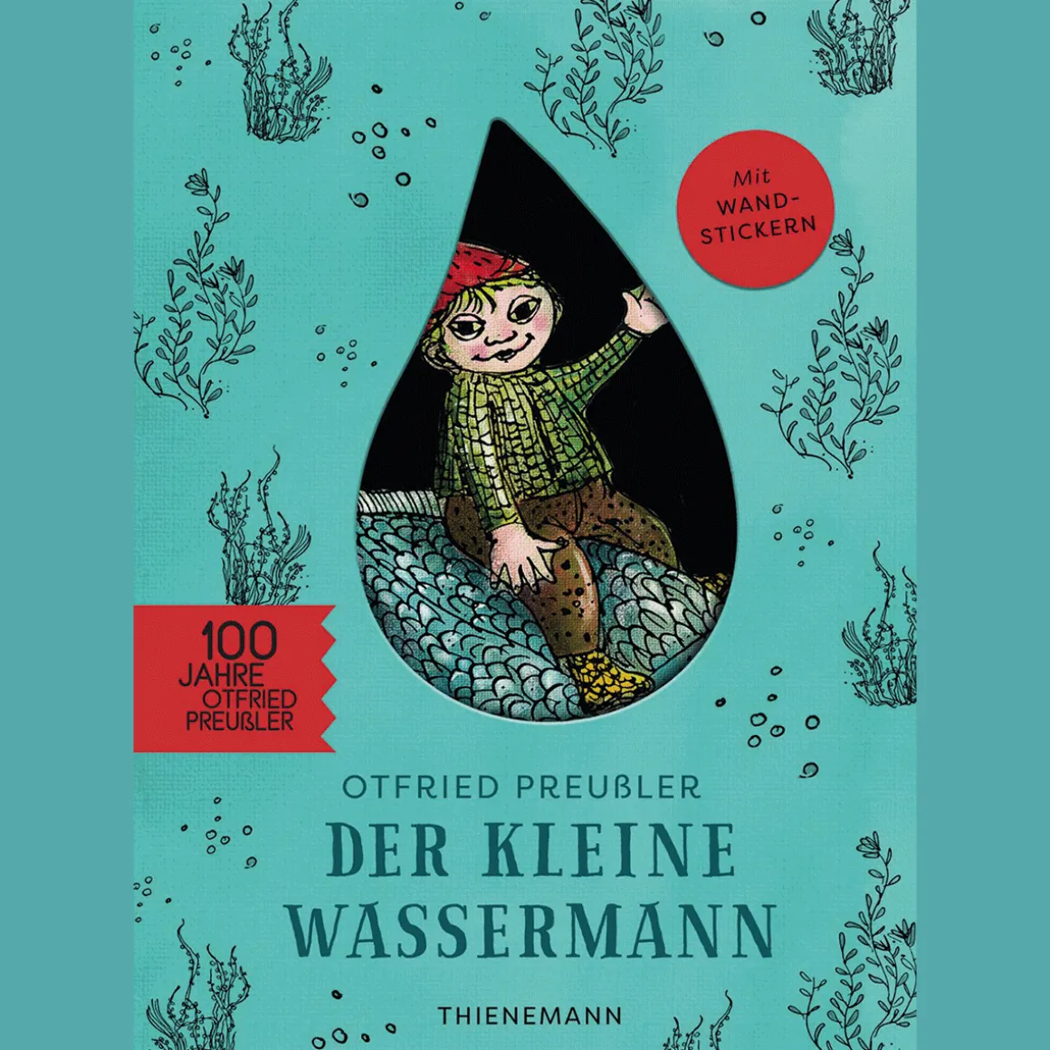 Der kleine Wassermann. Jubiläumsausgabe mit Wandstickern.