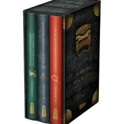 Die Hogwarts-Schulbücher im Schuber.