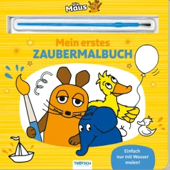 Die Maus. Mein erstes Zaubermalbuch.