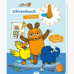 Die Maus Uhrenbuch Lern mit!