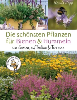 Die schönsten Pflanzen für Bienen und Hummeln.