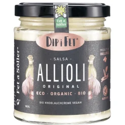 Dip i Fet Allioli Knoblauchcreme, Bio.