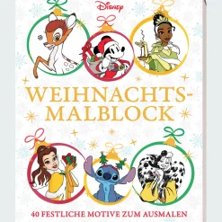 Disney Weihnachtsmalblock.