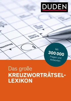 Duden. Das große Kreuzworträtsel-Lexikon.