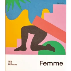 Dunkle Vollmilchschokolade »Femme« 50 %, Bio.
