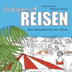 Entspannt reisen - Mein Ausmalbuch für den Urlaub