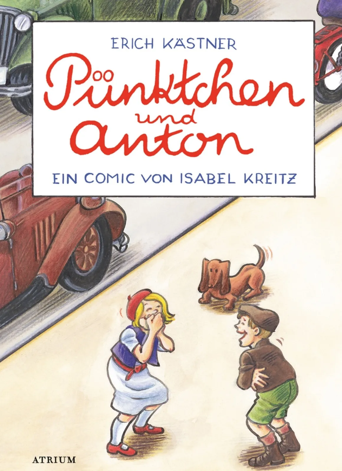 Erich Kästner. Pünktchen und Anton. Comic.