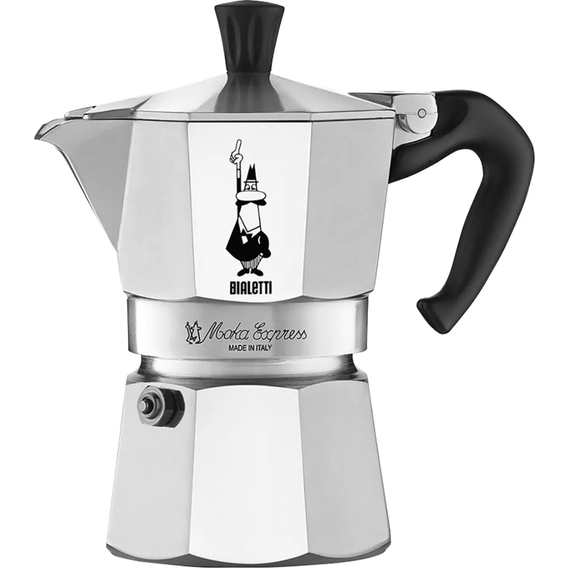 Espressokocher für 4 Tassen.