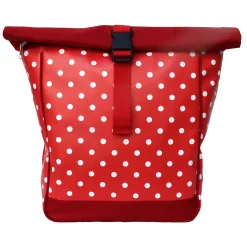 Fahrradtasche »Polka Dots«.