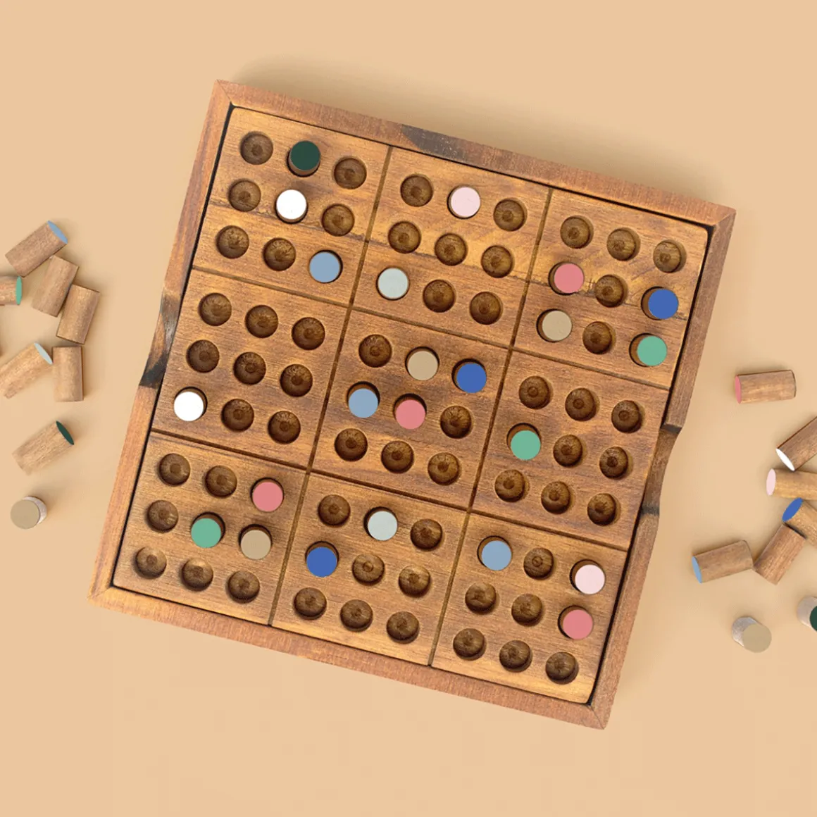 Farben-Sudoku.