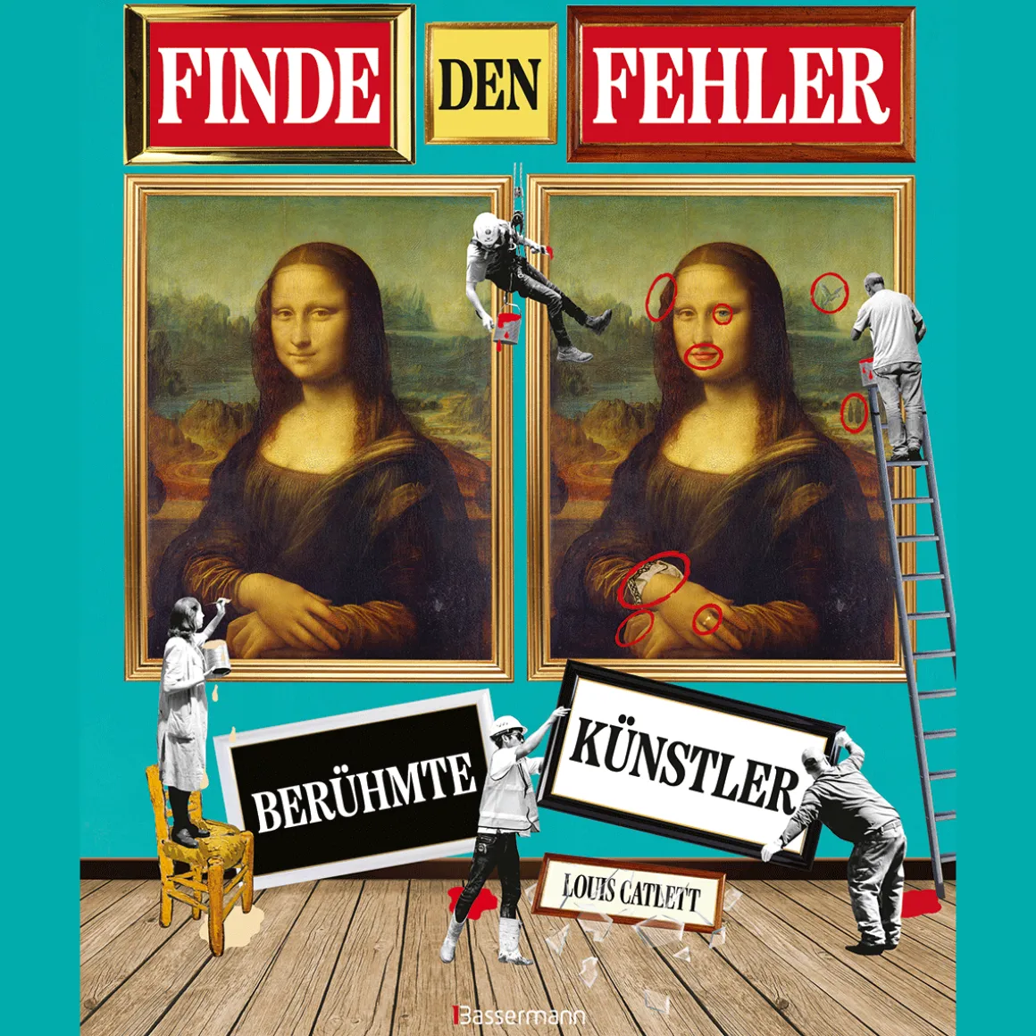 Finde den Fehler - Berühmte Künstler.