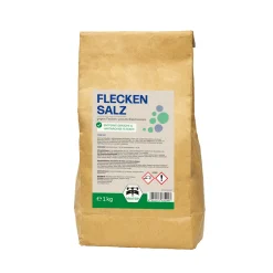 Fleckensalz in der Tüte.
