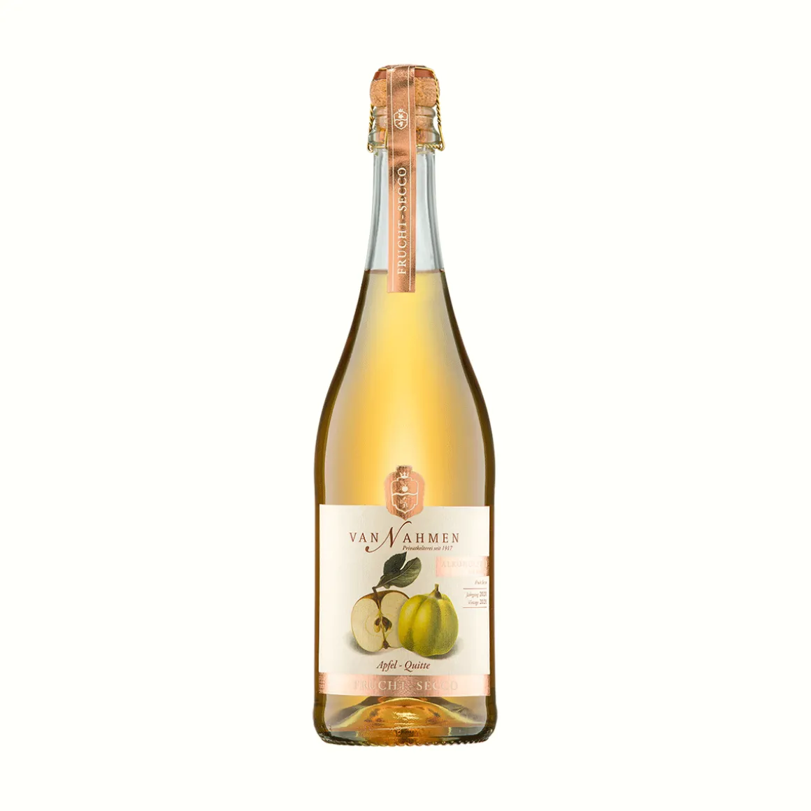 Frucht-Secco Apfel-Quitte.