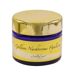 Goldene Nachtcreme