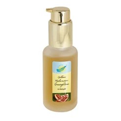 Goldenes Hyaluronsäure-Granatapfelserum.