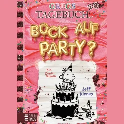 Gregs Tagebuch 20 - Bock auf Party?. Großer Lesespaß mit Comic-Roman-Held Greg Heffley.